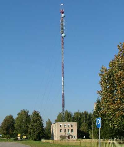 Rinkuškiai (Biržų r. sav.). LRTC stotis