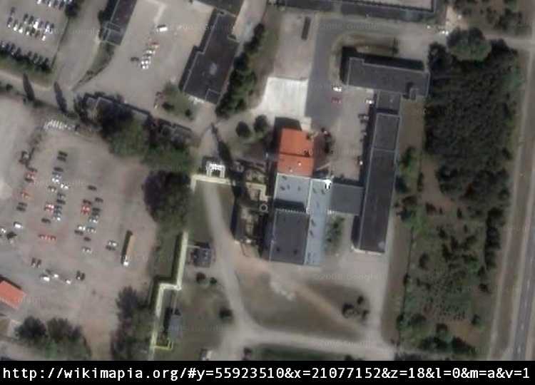 Palanga. Klaipėdos pl. 63. R. st. „Hot FM” antenos vieta . (vaizdas iš kosmoso, kol neturime žemiško:)