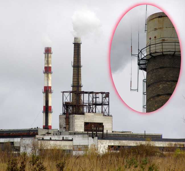 Panevėžys. Pušaloto 191, AB „Panevėžio Energija”. „Pūko” radijo antena